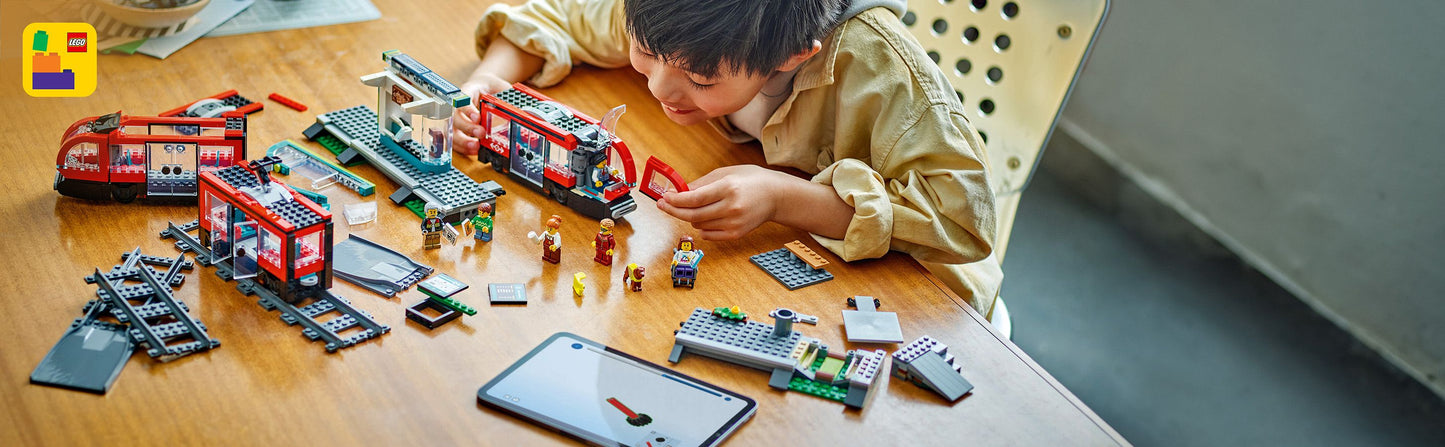 Lego - Tram E Fermata Del Tram 60423