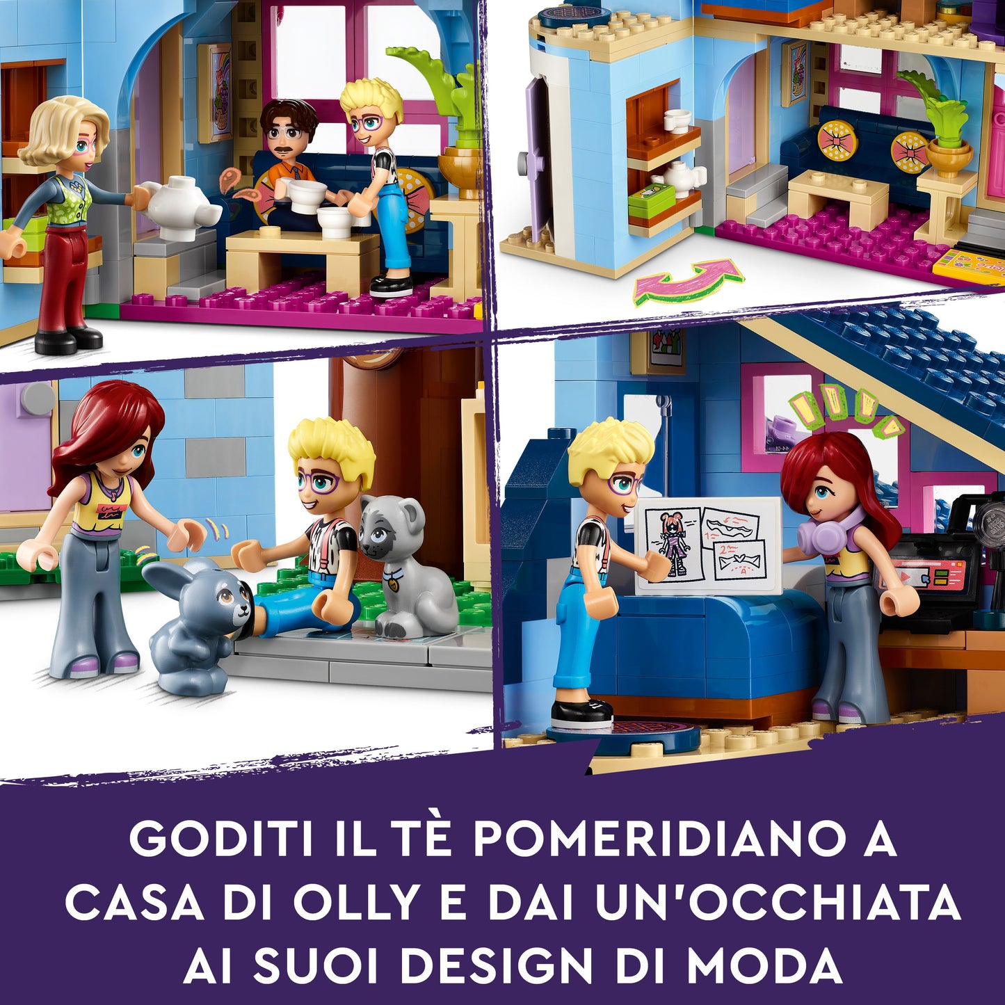 Lego - Le Case Di Olly E Paisley 42620