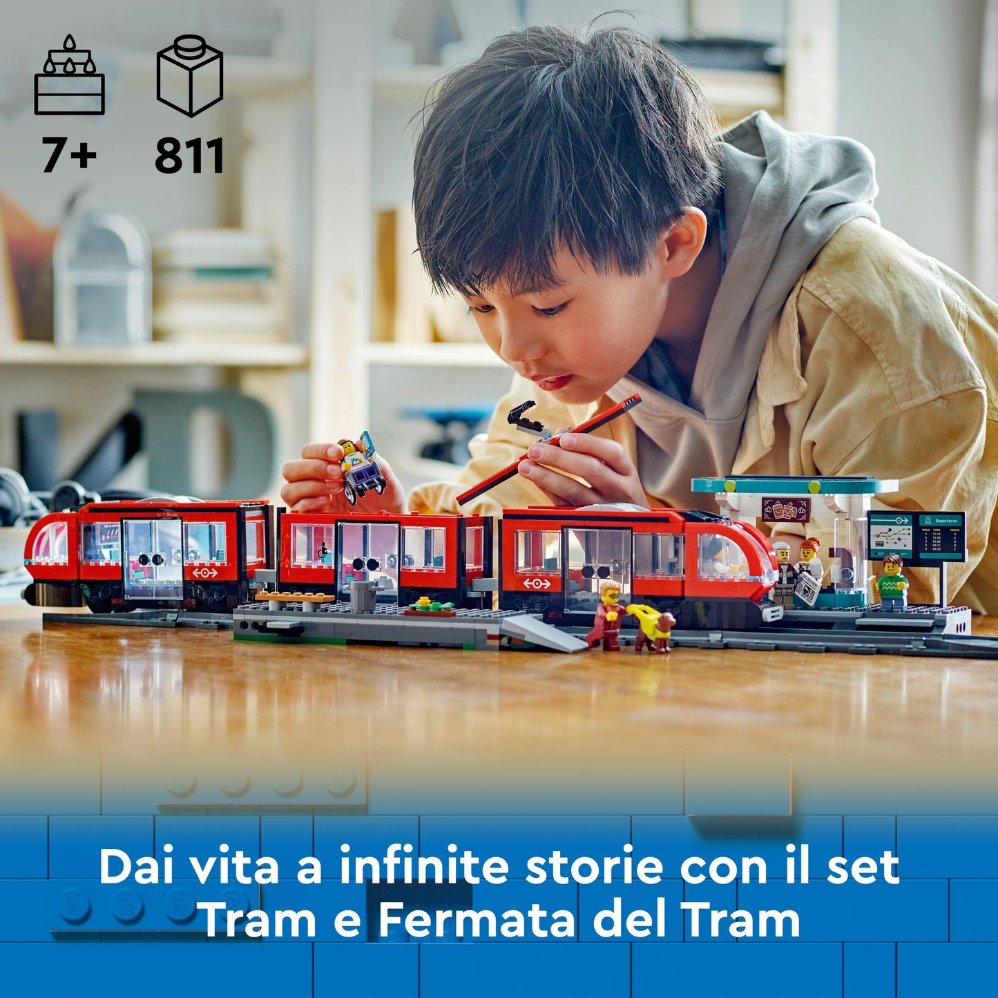 Lego - Tram E Fermata Del Tram 60423