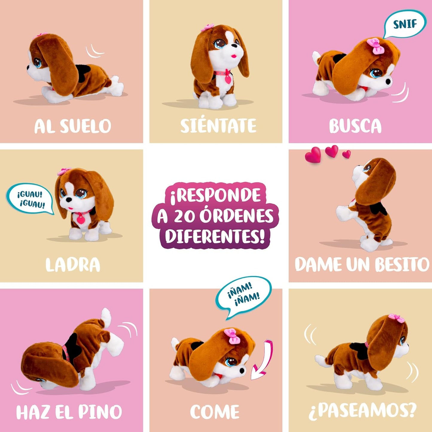 IMC Toys - Peluche Club Petz Susy Canta & Balla