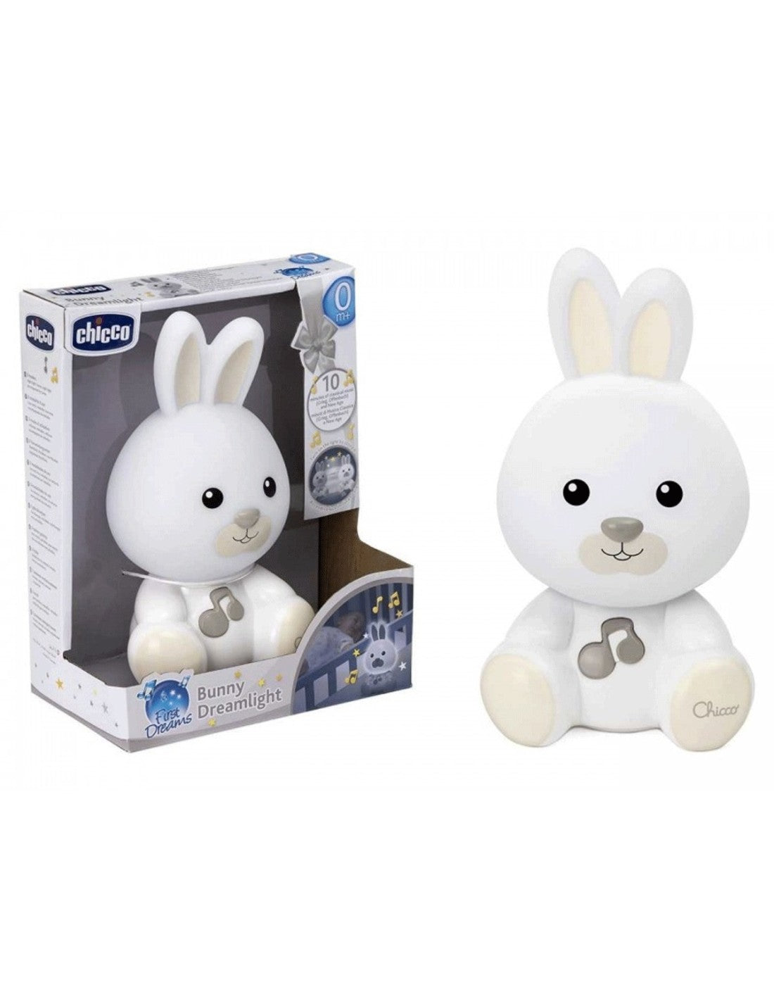 Coniglio Chicco Peluche Neonato Chicco Gioco Mysweet Coniglietto