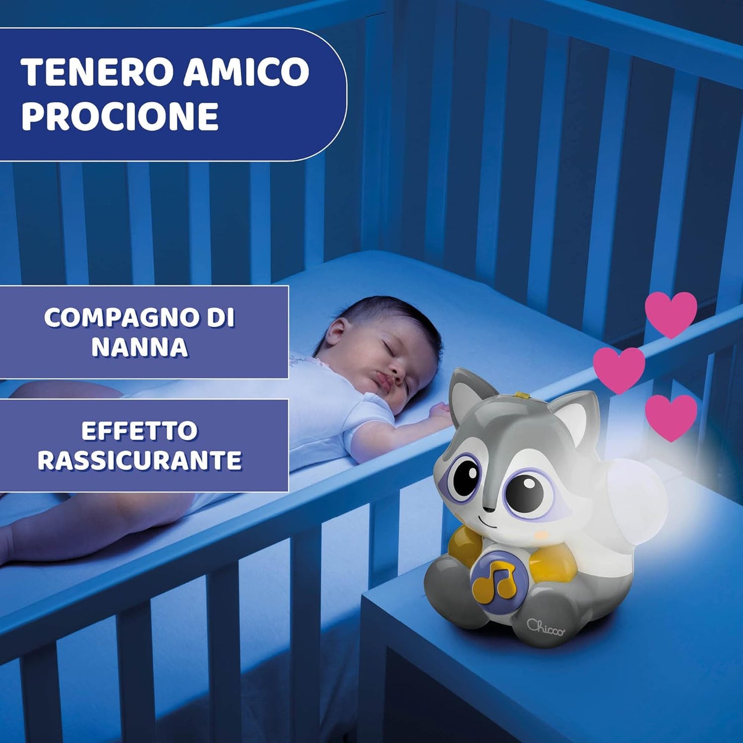 Chicco - Magic Forest Raccoon Game