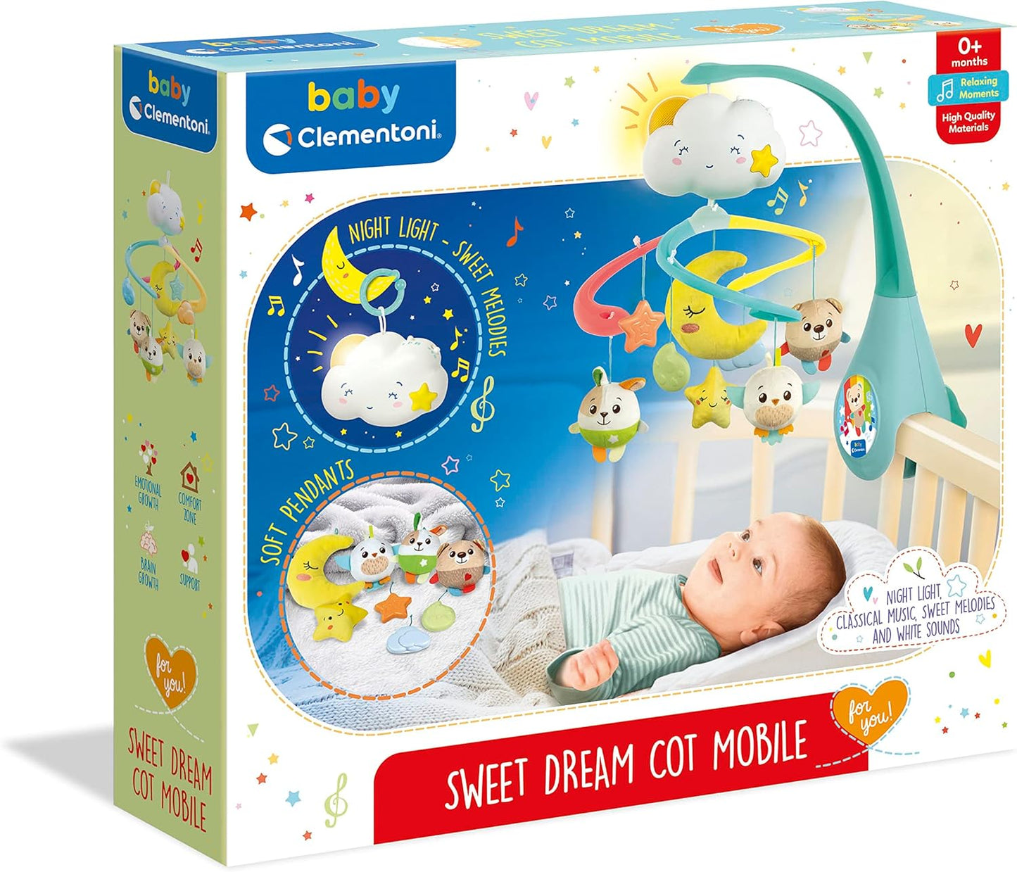 Clementoni - Sweet Cloud Mobile Cot Mobile 17710