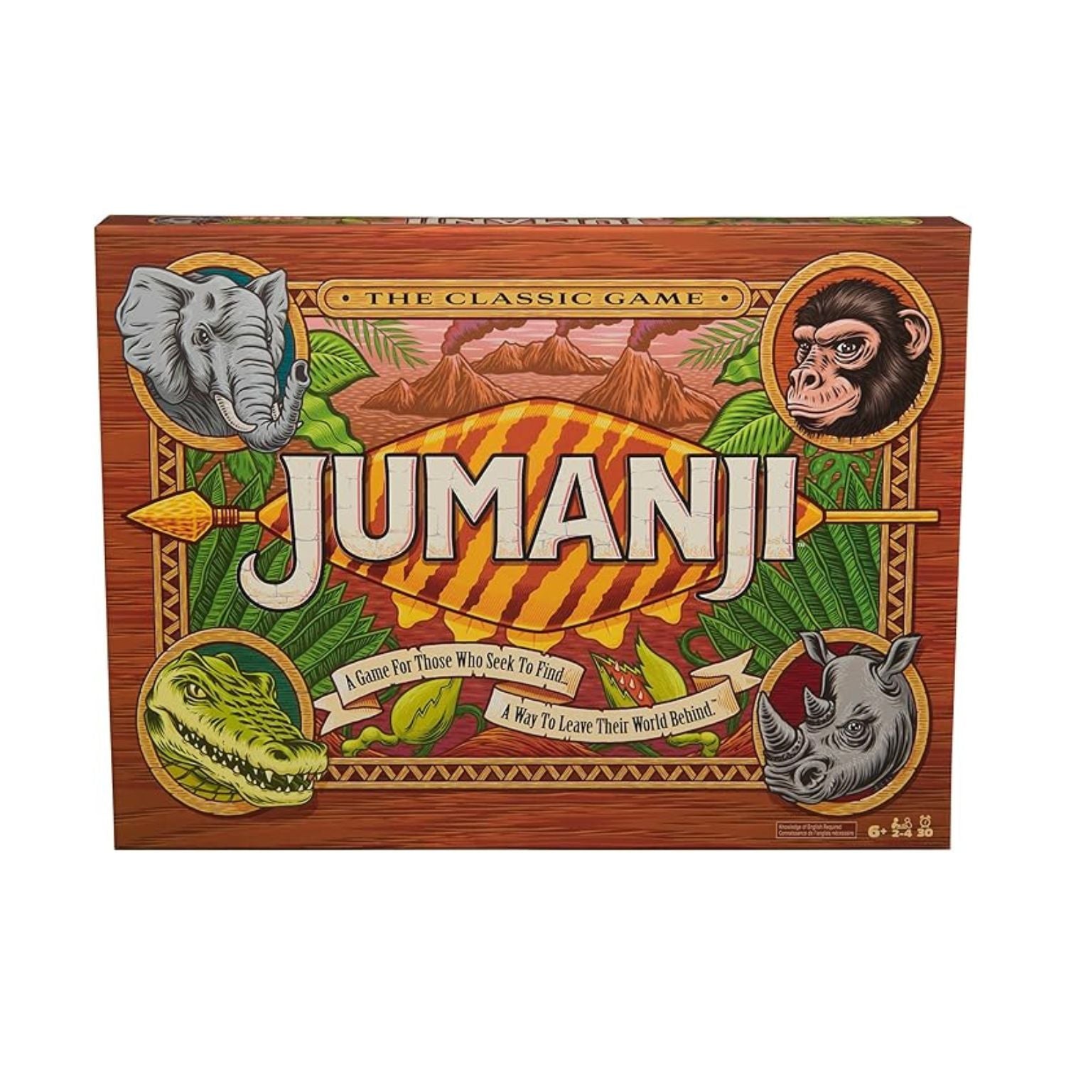 Spin Master Jumanji Juego De Mesa JUMANJI IN LEGNO - Versión En Italiano, Multicolor Por Spin Master Juego Estrategia Multicolor Spin Master Jumanji Juego De Mesa JUMANJI IN LEGNO - Versión En Italiano, Multicolor Por Spin Master Juego Estrategia Multicolor