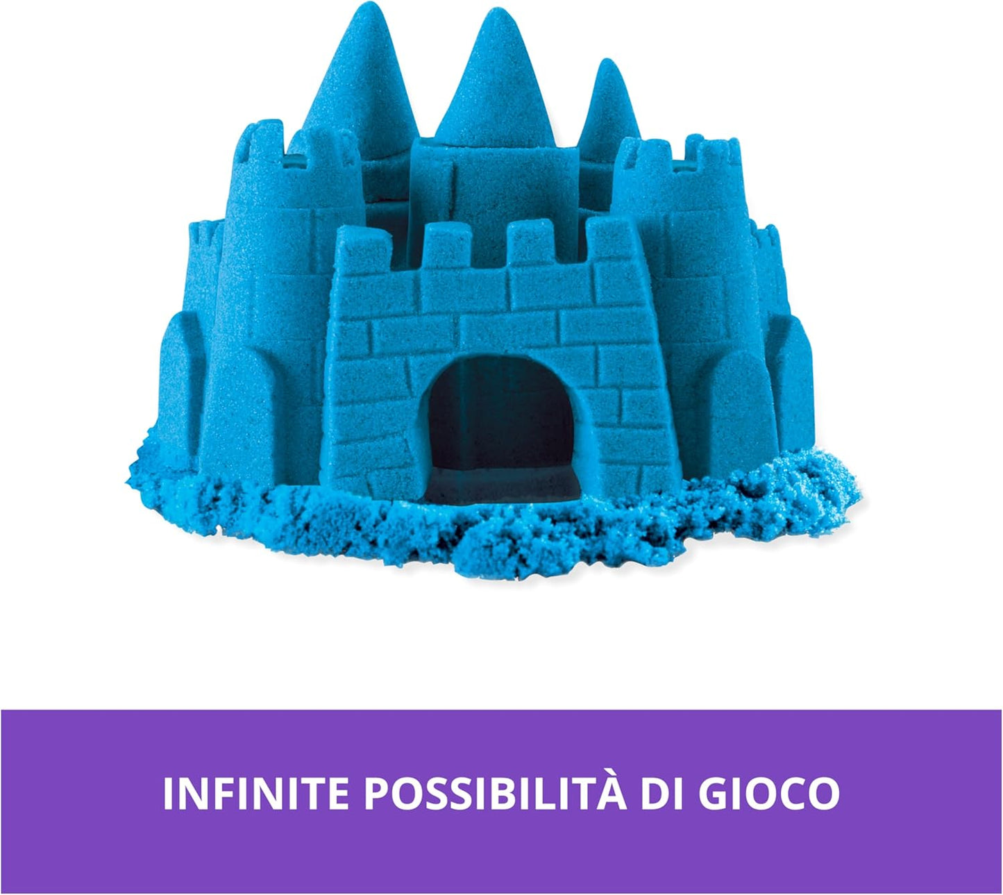 Spin Master - Kinetic Sand: Sacchetto Sabbie Colorate