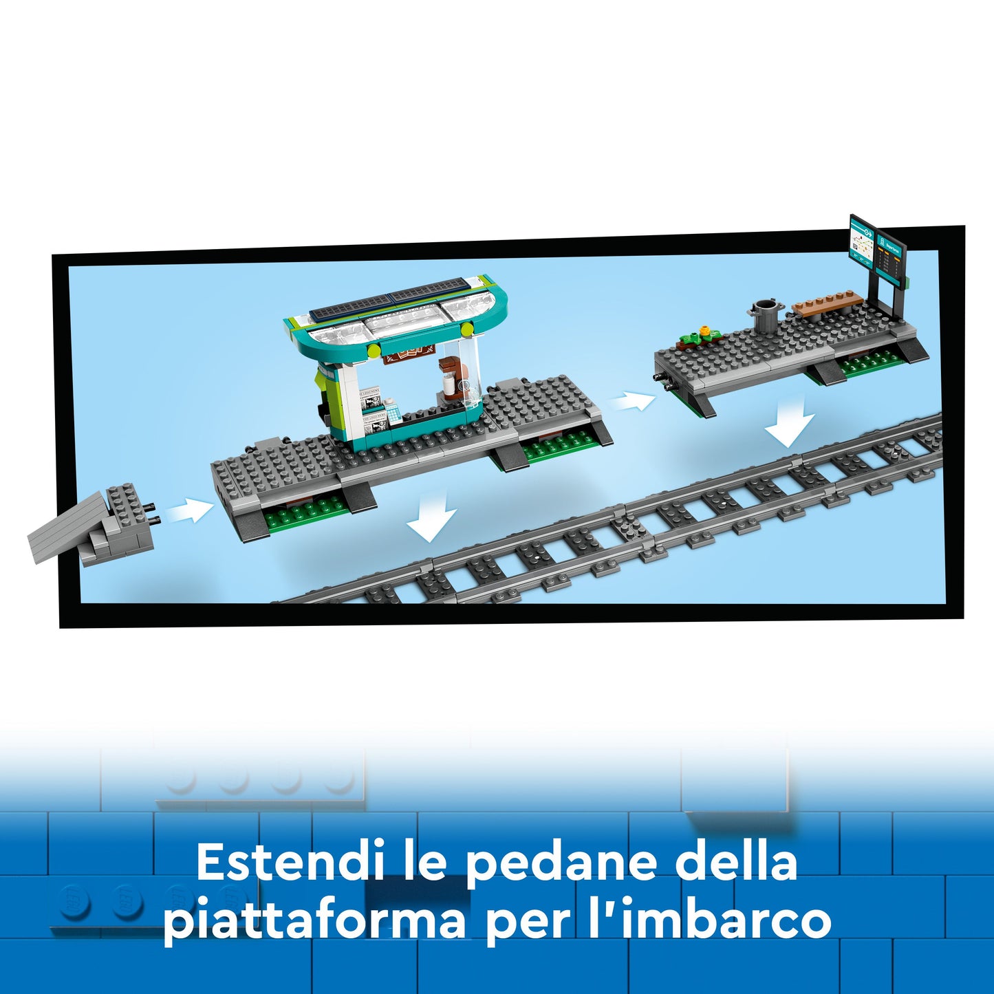 Lego - Tram E Fermata Del Tram 60423