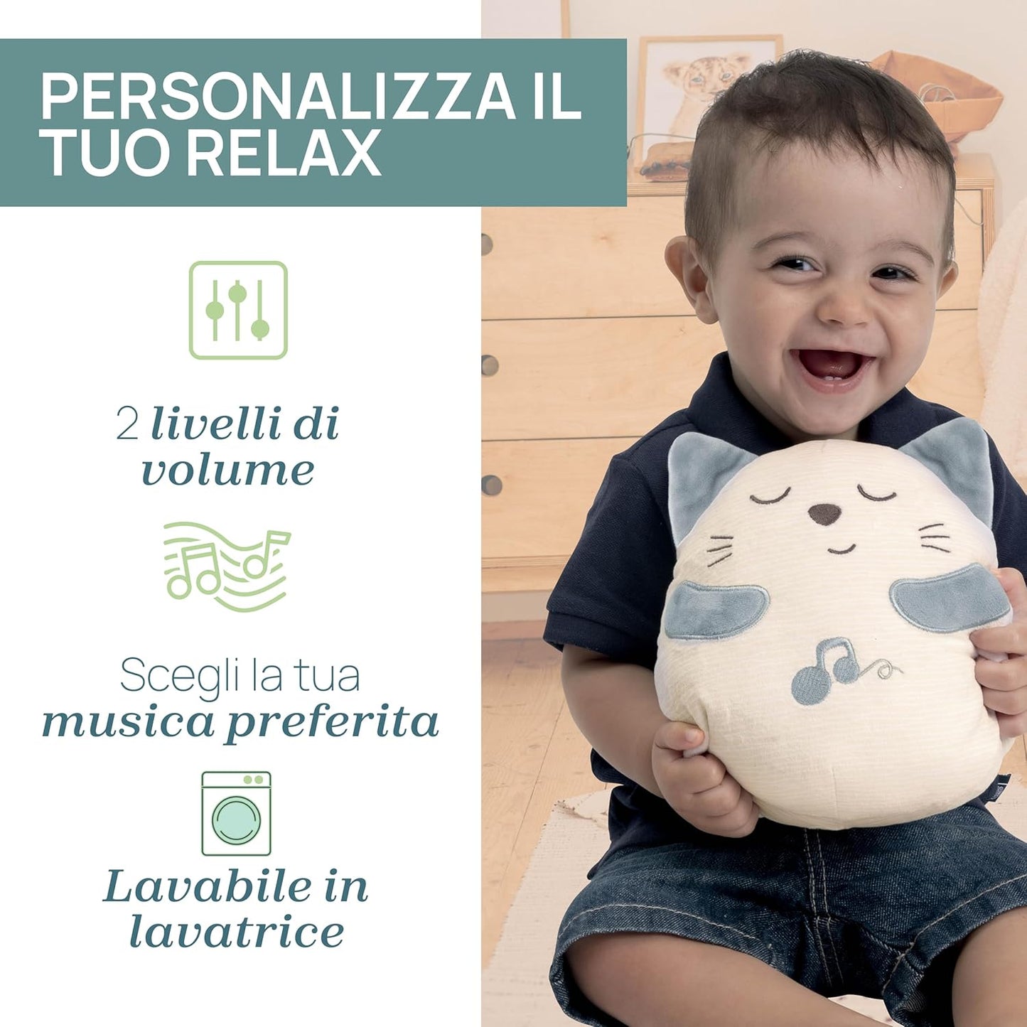 Chicco - Gattino Dolci Fusa