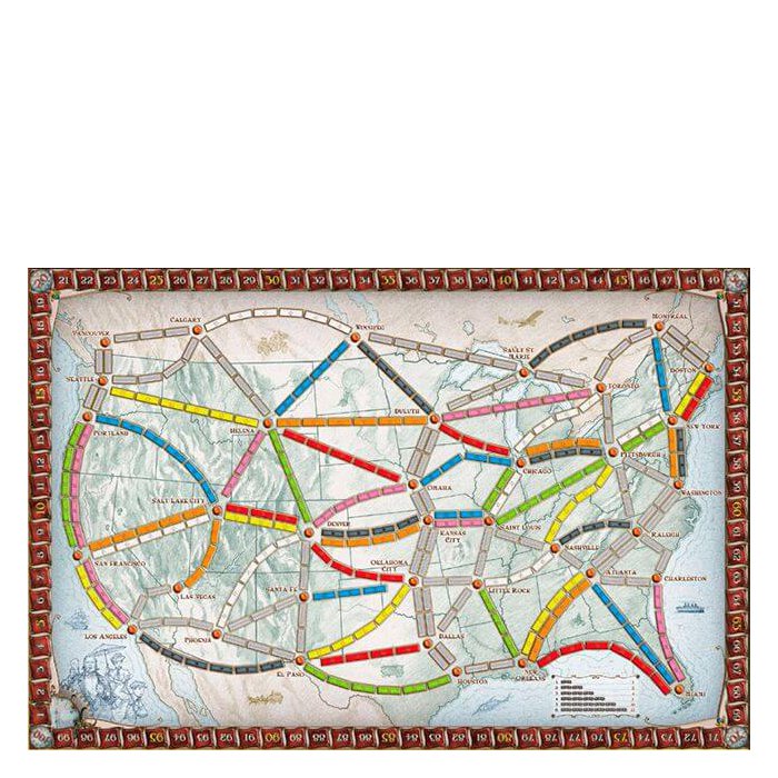Asmodee - Ticket To Ride - Avventure Ferroviarie in Nord America per Famiglie