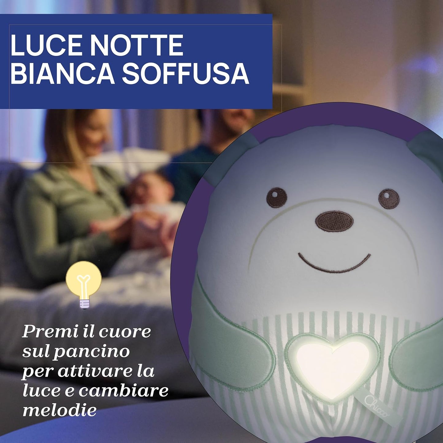 Chicco - Linea First Dreams: Orsetto Sweet Heart