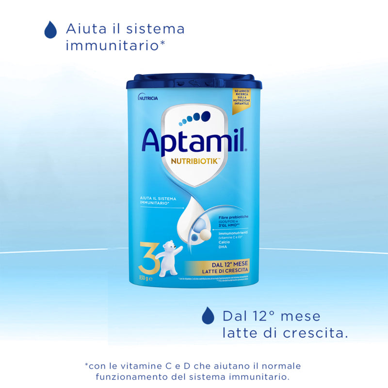 Aptamil - Aptamil 3: Confezione 830 gr