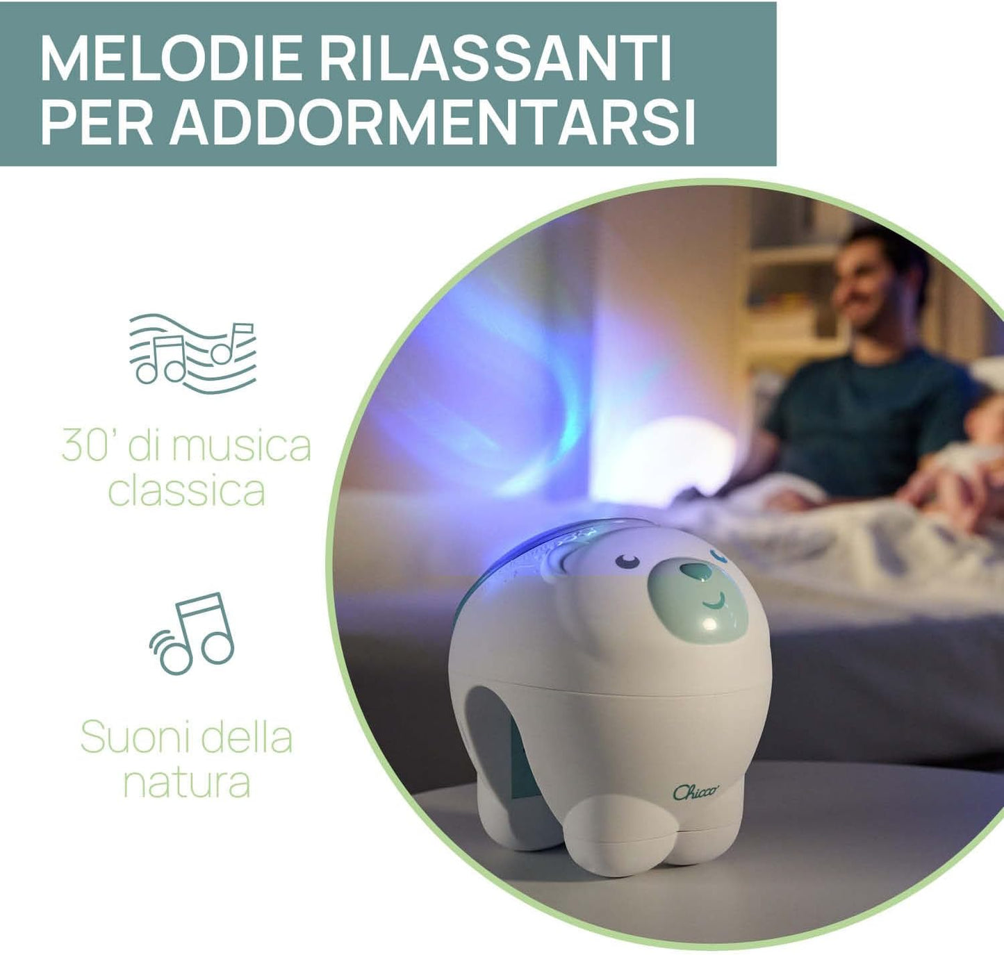 Chicco - First Dreams Proiettore Orso Polare