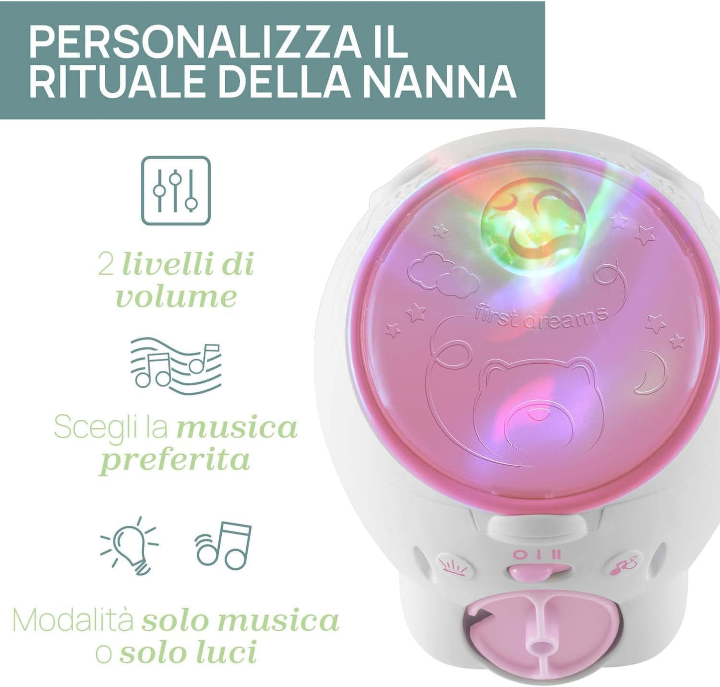 Chicco - First Dreams Proiettore Orso Polare