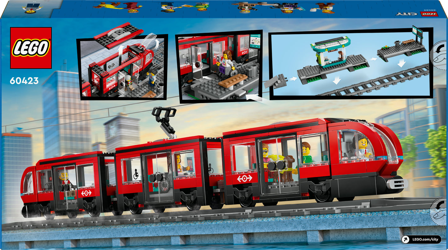 Lego - Tram E Fermata Del Tram 60423
