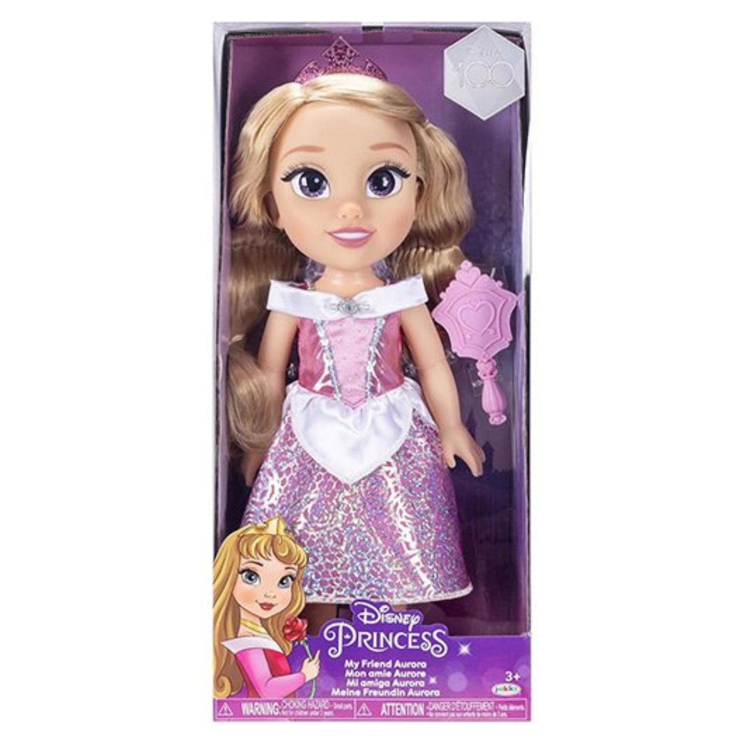 Jakks - Disney Princess Bambola Aurora 38 Cm