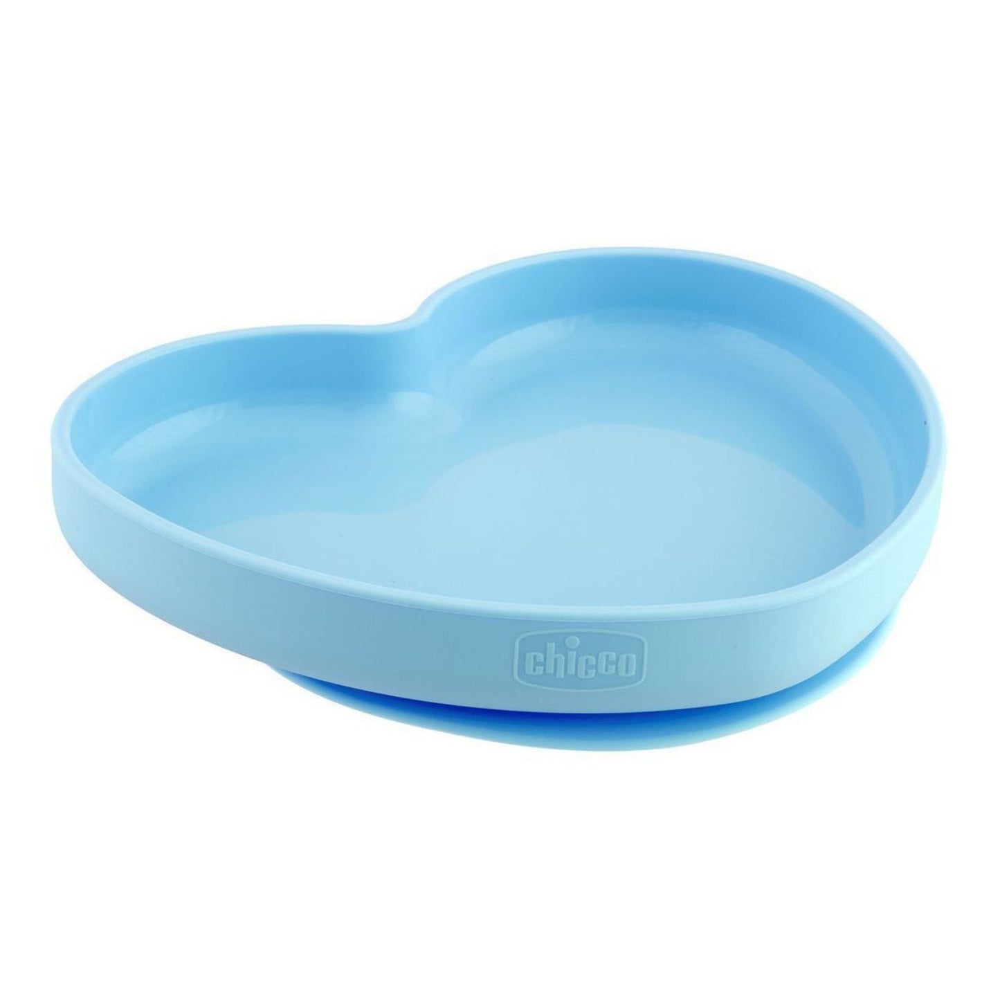 Chicco - Piatto Cuore Silicone Con Ventosa 9m+