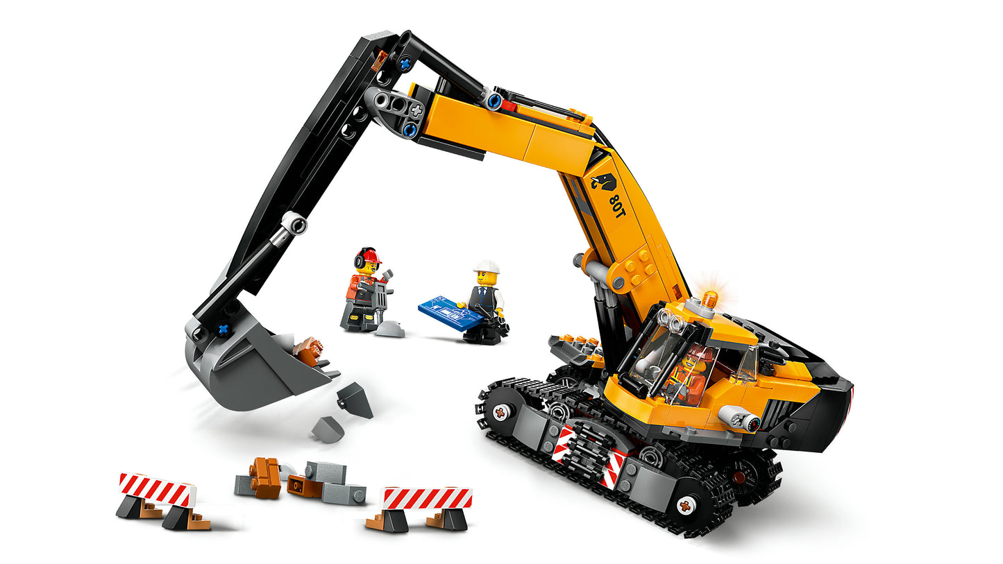 Lego - Escavatore Da Cantiere Giallo 60420