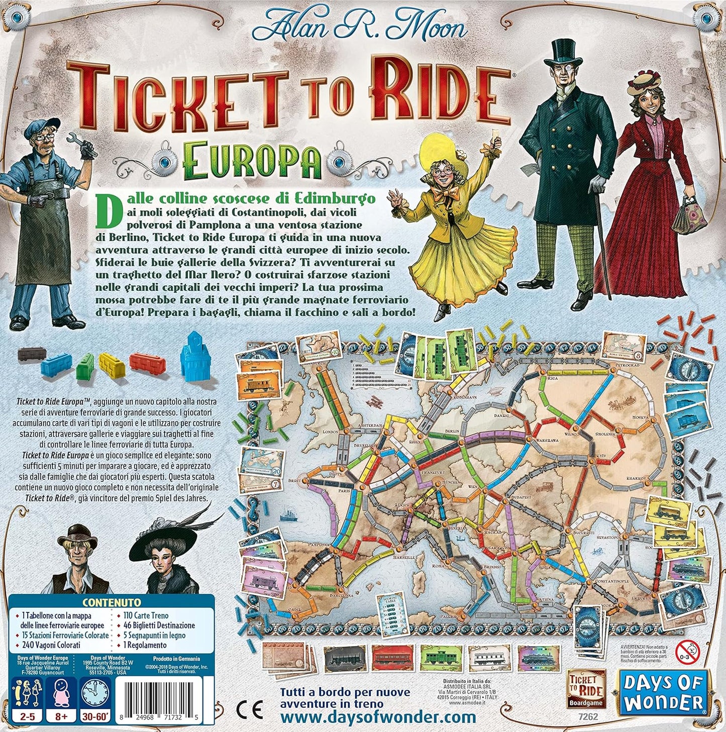 Asmodee - Ticket To Ride Europe