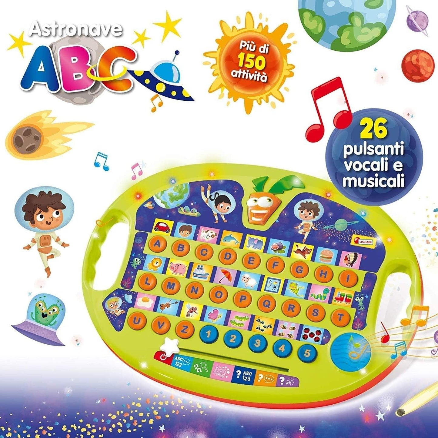 Lisciani - Carotina Astronave Abc