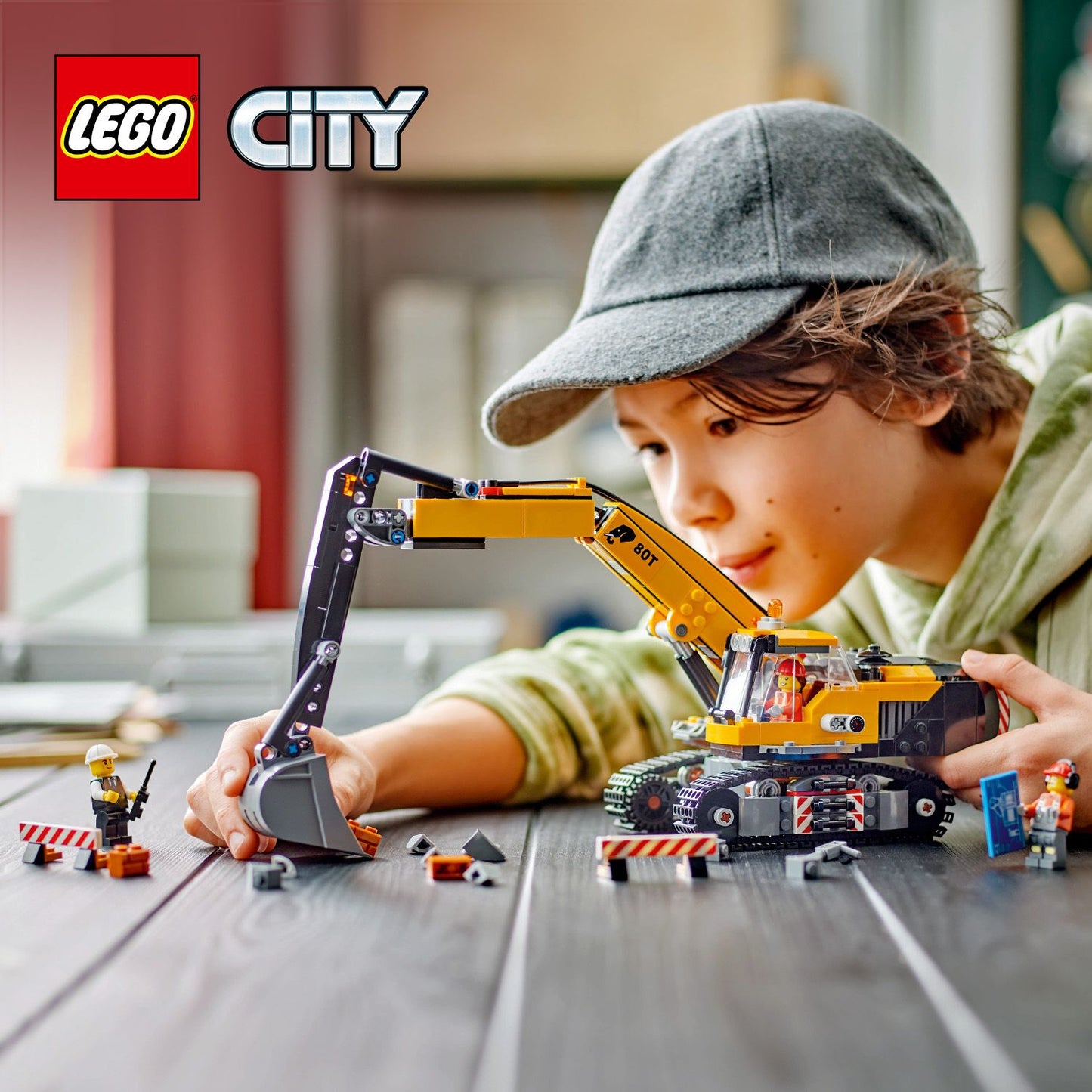 Lego - Escavatore Da Cantiere Giallo 60420