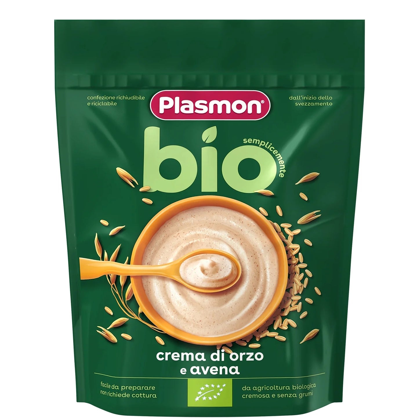Plasmon - BIO Crema Avena Orzo: Confezione 200 gr