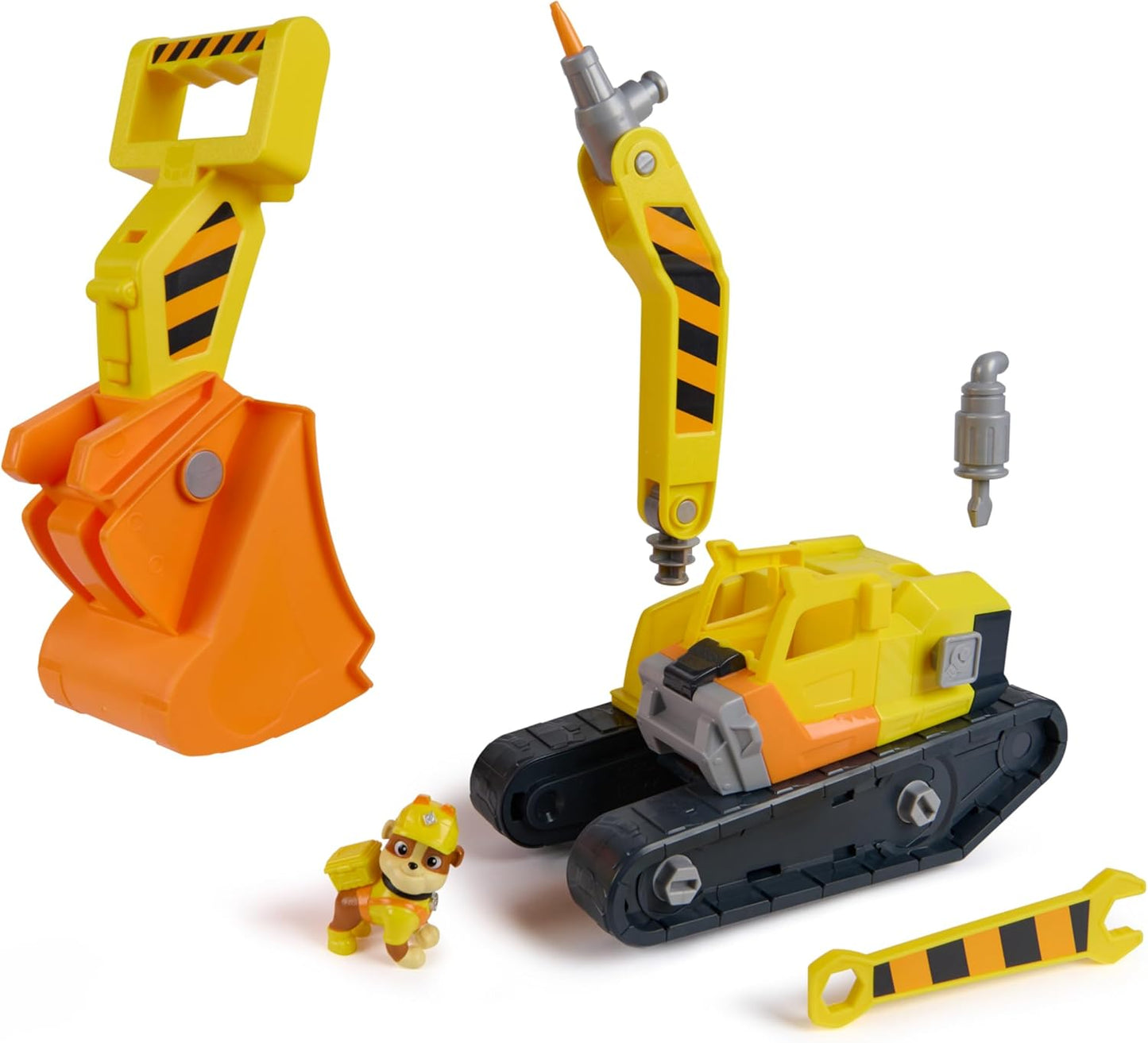 Spin Master - Rubble & Crew Veicolo Deluxe Di Rubble Con Strumenti Rimovibili
