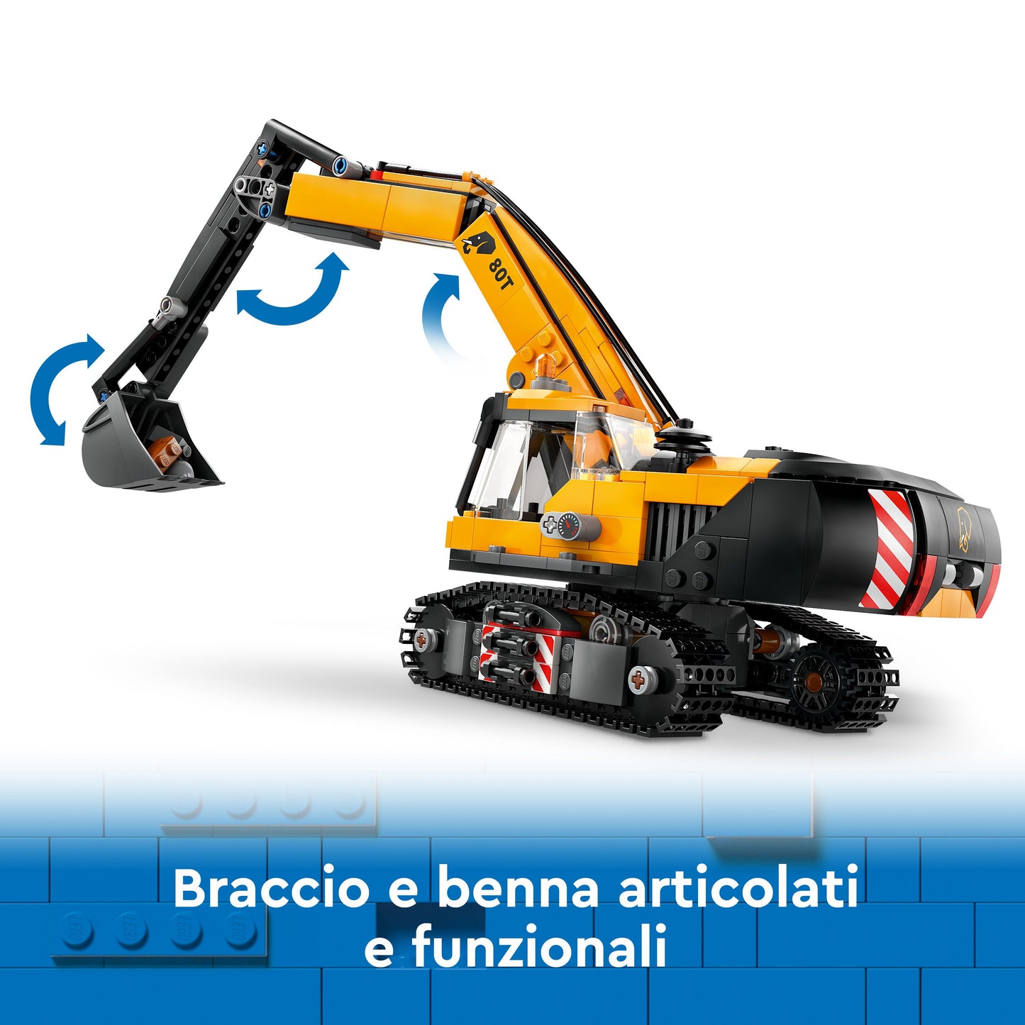 Lego - Escavatore Da Cantiere Giallo 60420