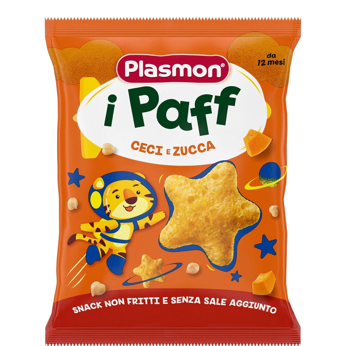 Plasmon - Paff Ceci Zucca: Confezione 15 gr