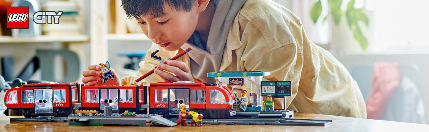 Lego - Tram E Fermata Del Tram 60423