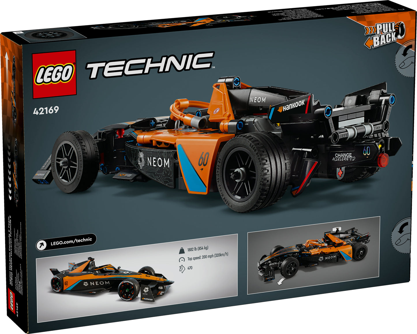 Lego - NEOM McLaren Formula E Race Car 42169
