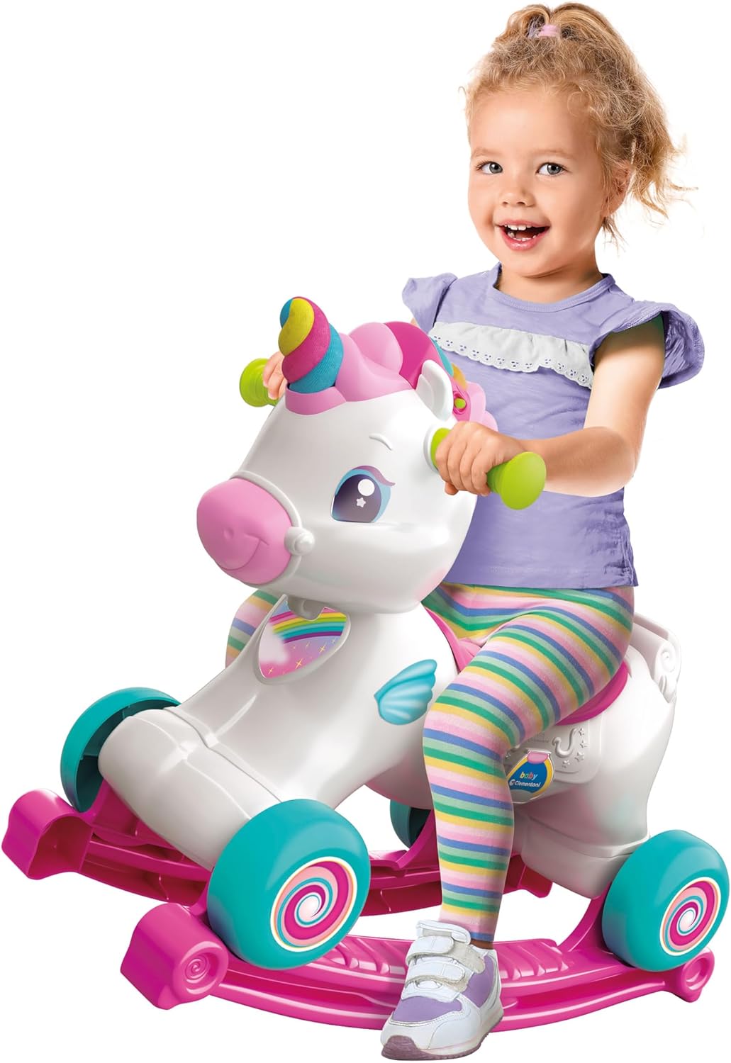 Clementoni - Sweet Unicorn Cloud Ride-on 17242