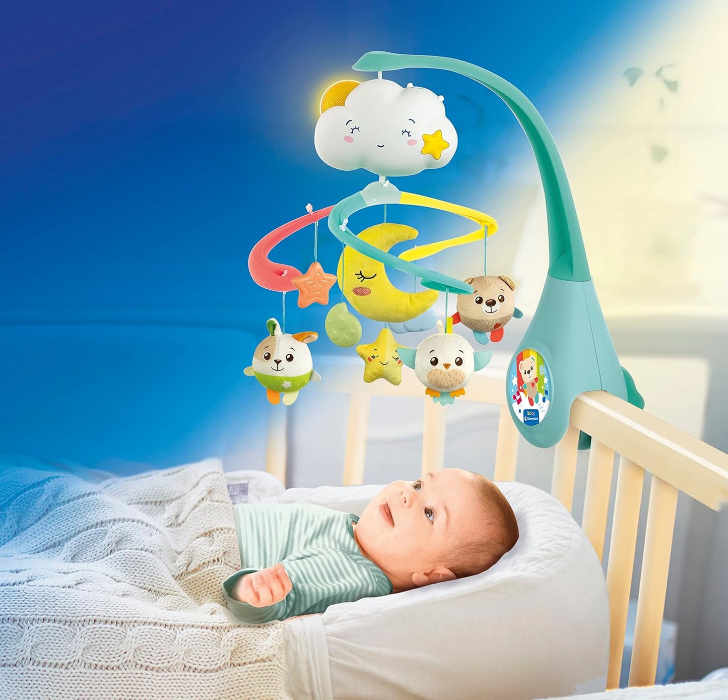 Clementoni - Sweet Cloud Mobile Cot Mobile 17710
