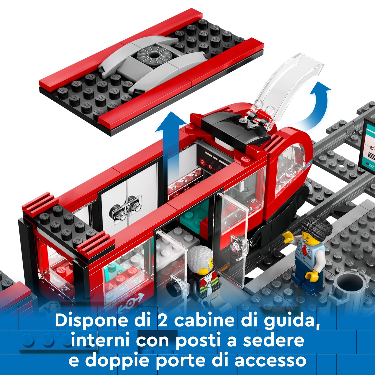 Lego - Tram E Fermata Del Tram 60423