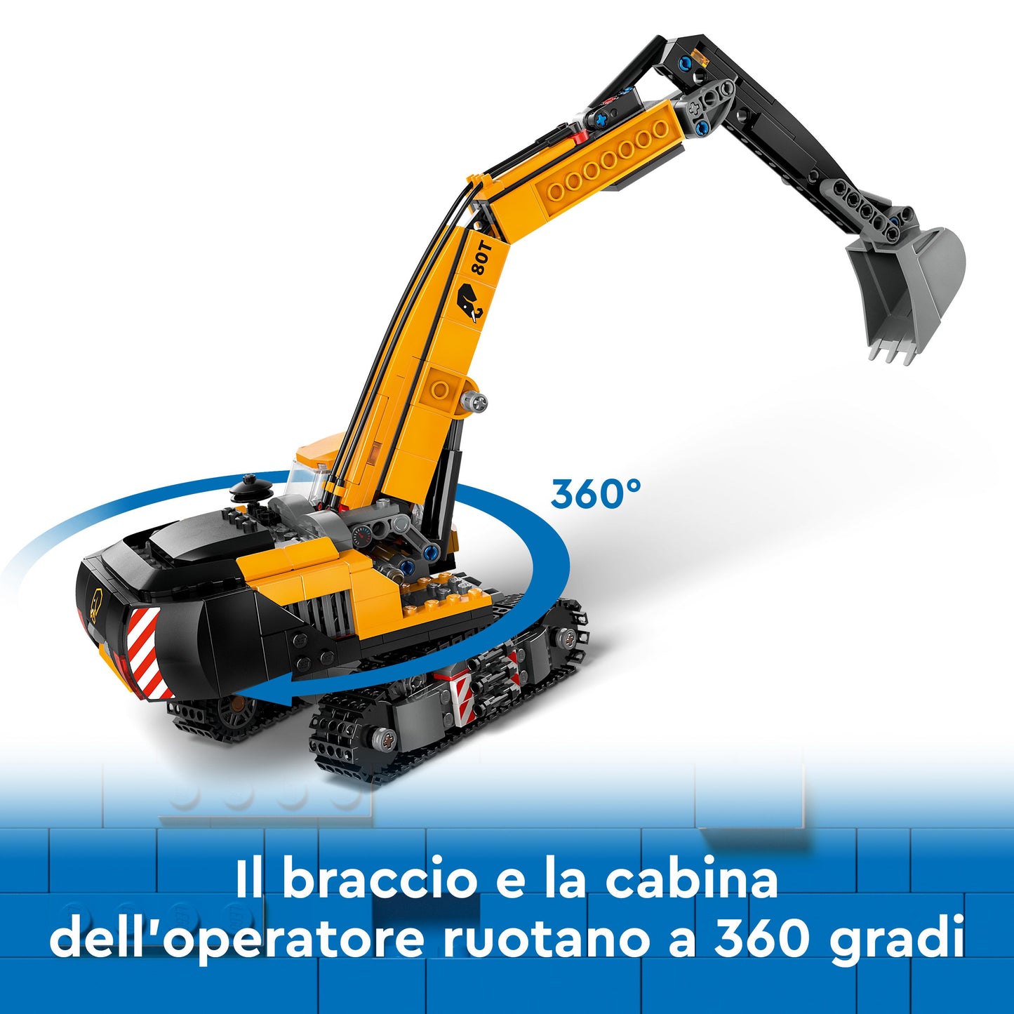 Lego - Escavatore Da Cantiere Giallo 60420