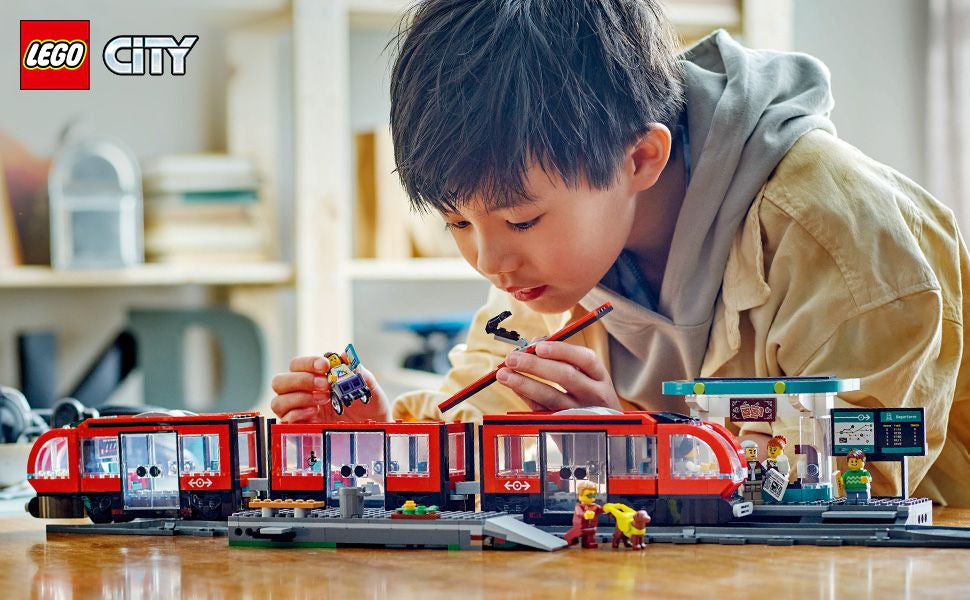 Lego - Tram E Fermata Del Tram 60423