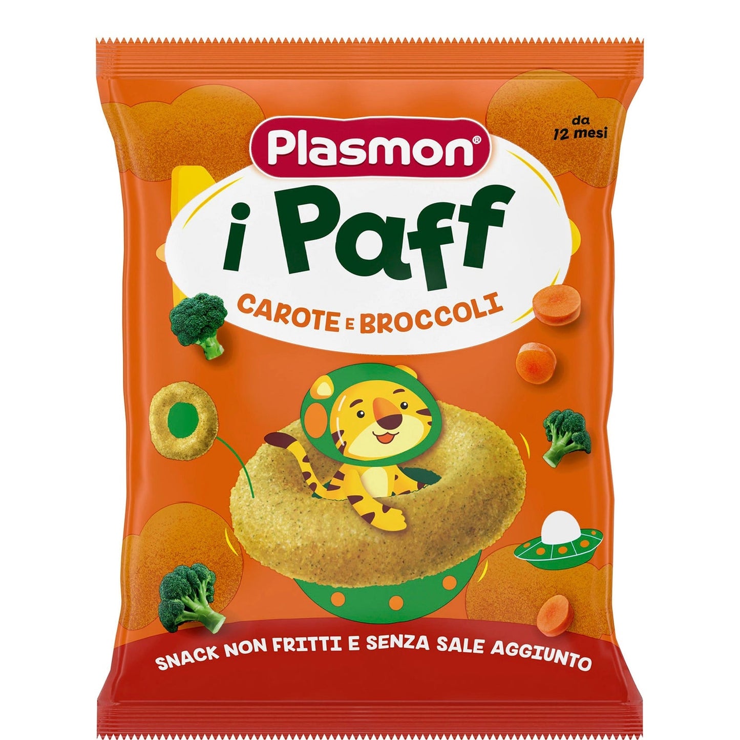 Plasmon - Paff Broccoli Carota: Confezione 15 gr