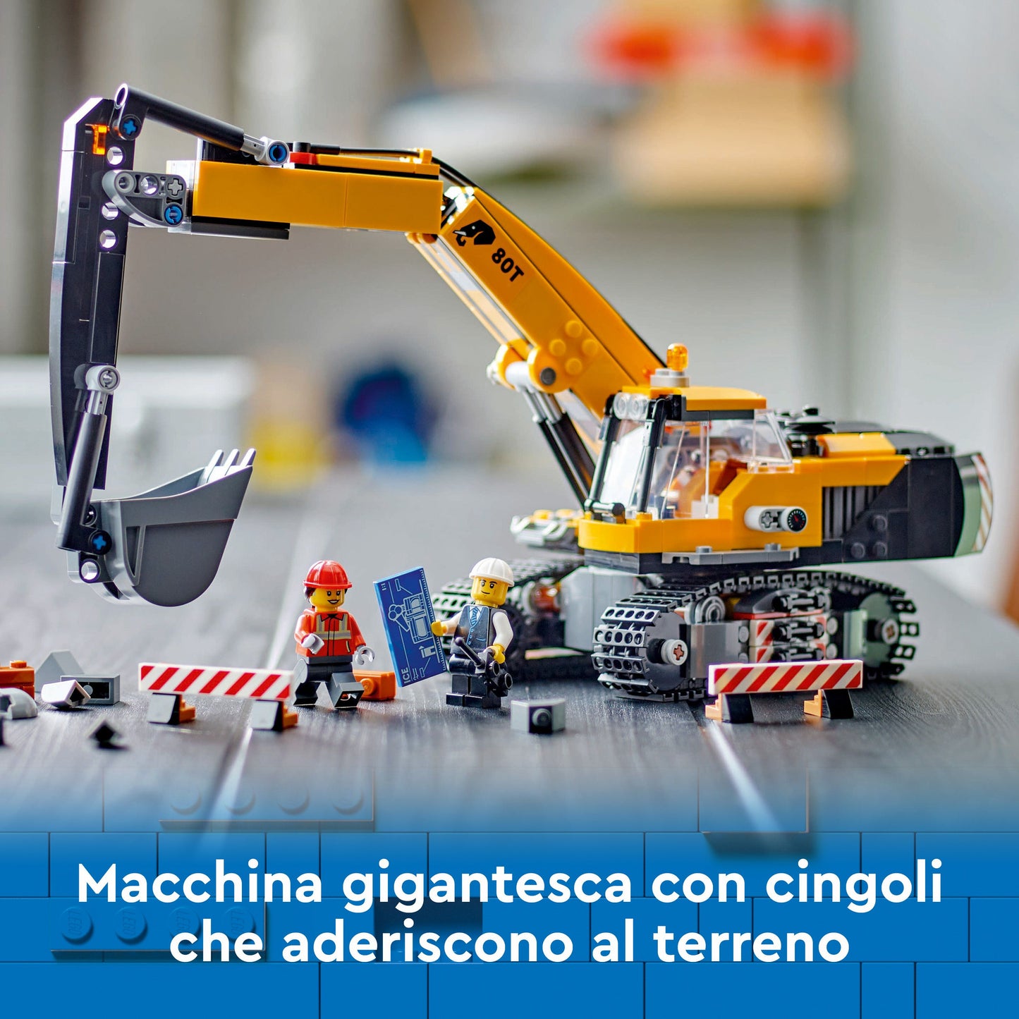 Lego - Escavatore Da Cantiere Giallo 60420