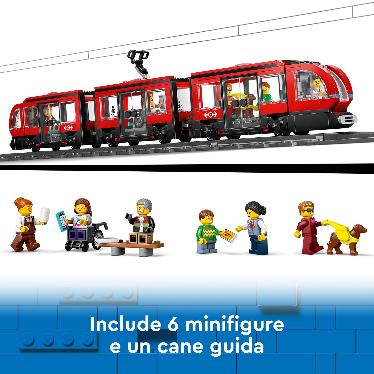 Lego - Tram E Fermata Del Tram 60423