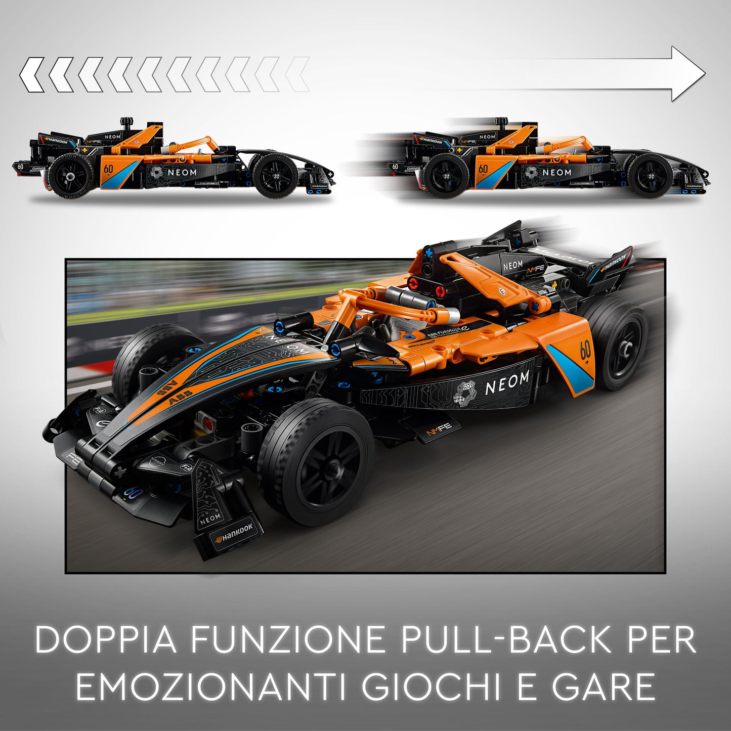 Lego - NEOM McLaren Formula E Race Car 42169