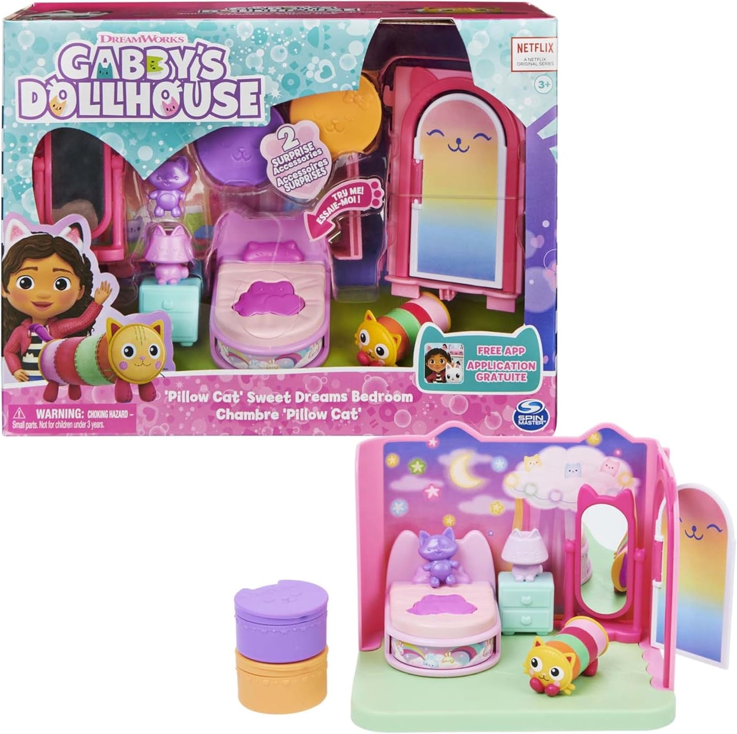 Spin Master - Gabby'S Dollhouse Le Stanze Della Casa - Camera Da Letto