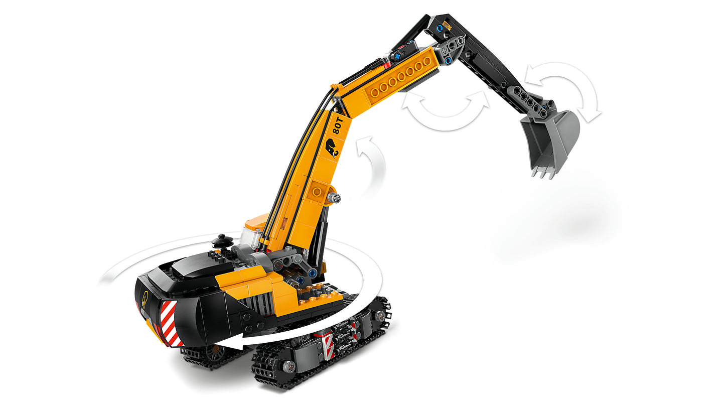 Lego - Escavatore Da Cantiere Giallo 60420