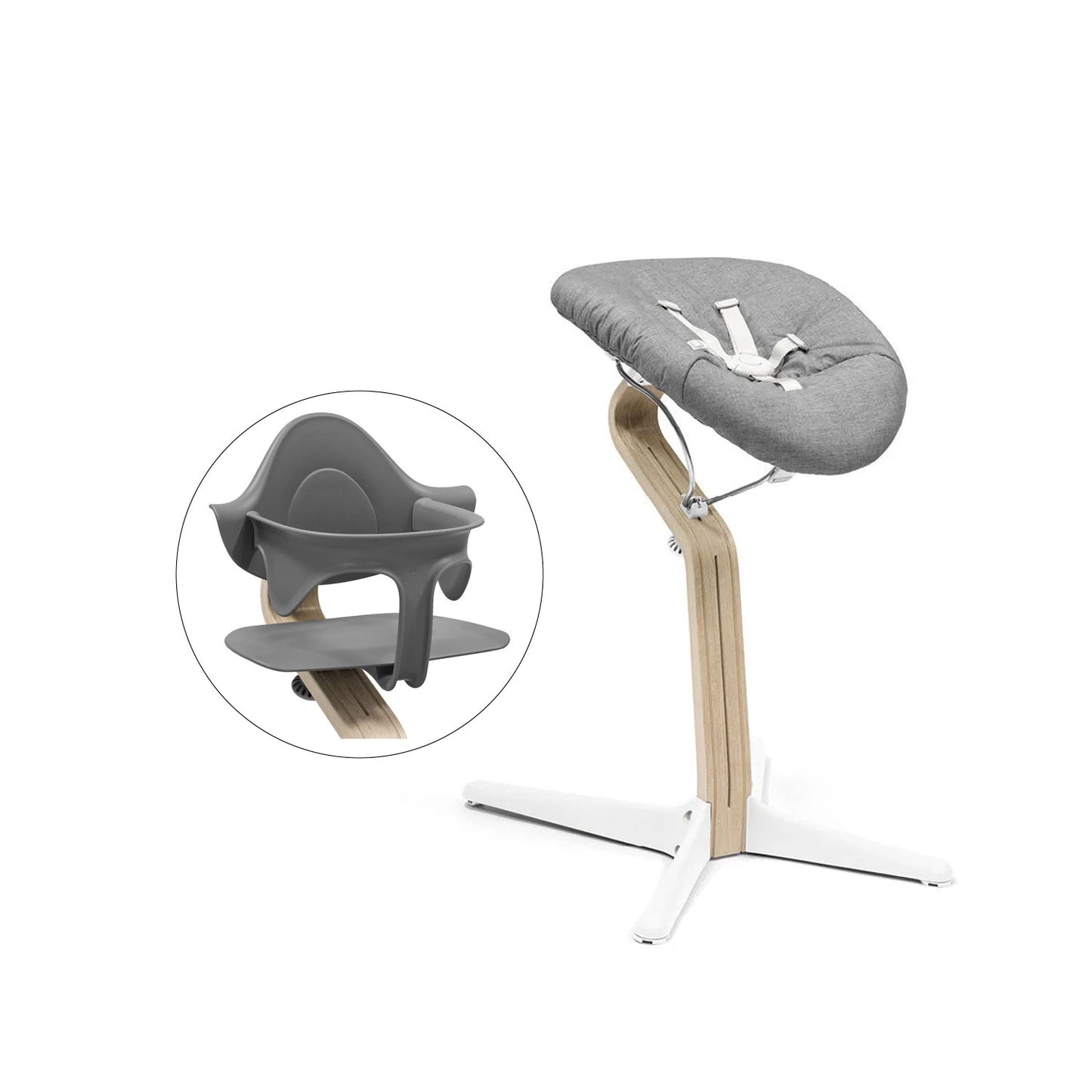 Stokke - Sedia Nomi con Newborn Set + Baby Set