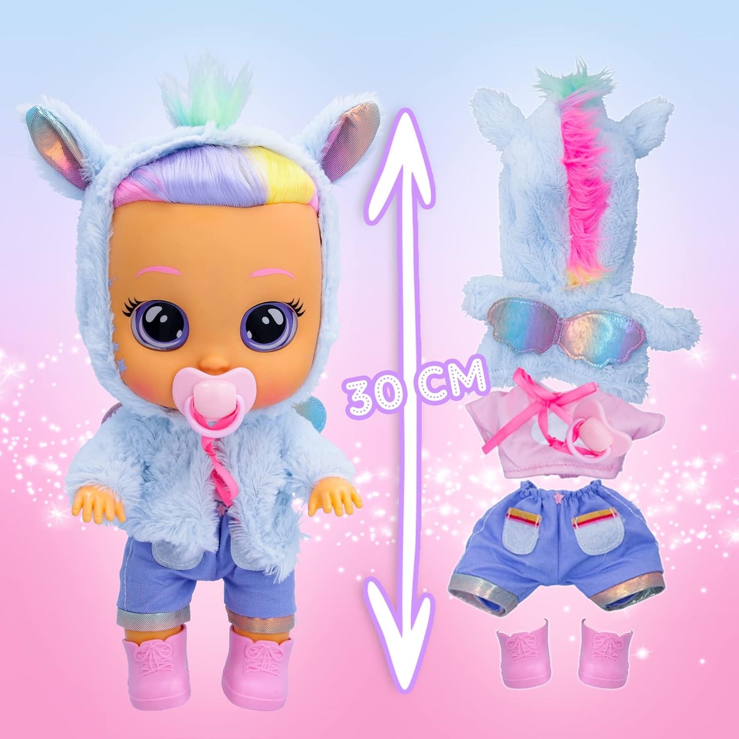 IMC Toys - Cry Babies Dressy Fantasy Jenna