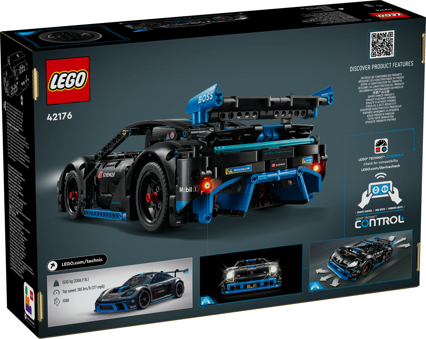 Lego - Auto da corsa Porsche GT4 e-Performance 42176