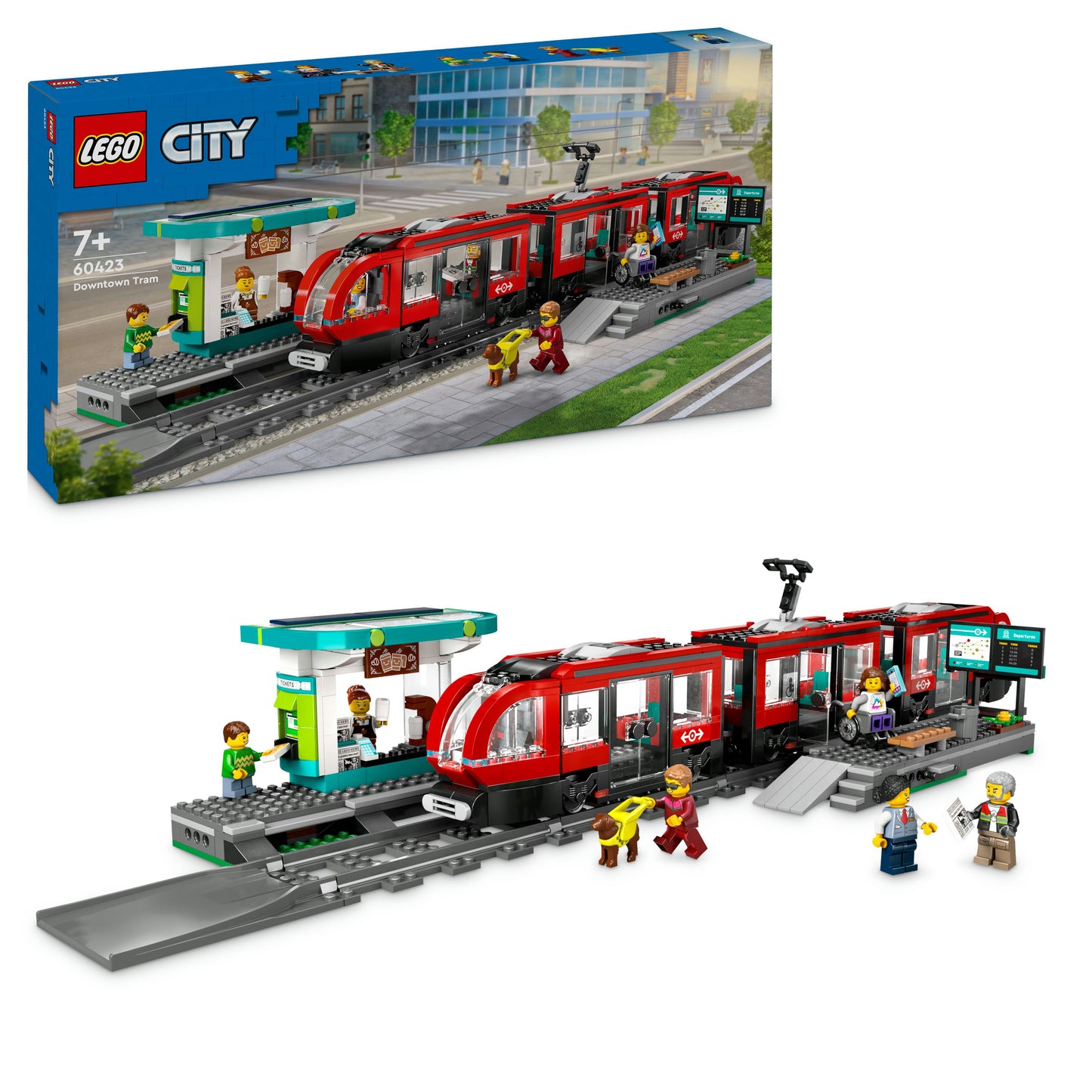 Lego - Tram E Fermata Del Tram 60423
