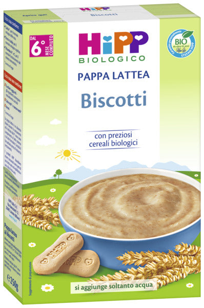 Hipp - Pappa Lattea Biscotto: Confezione 250 gr