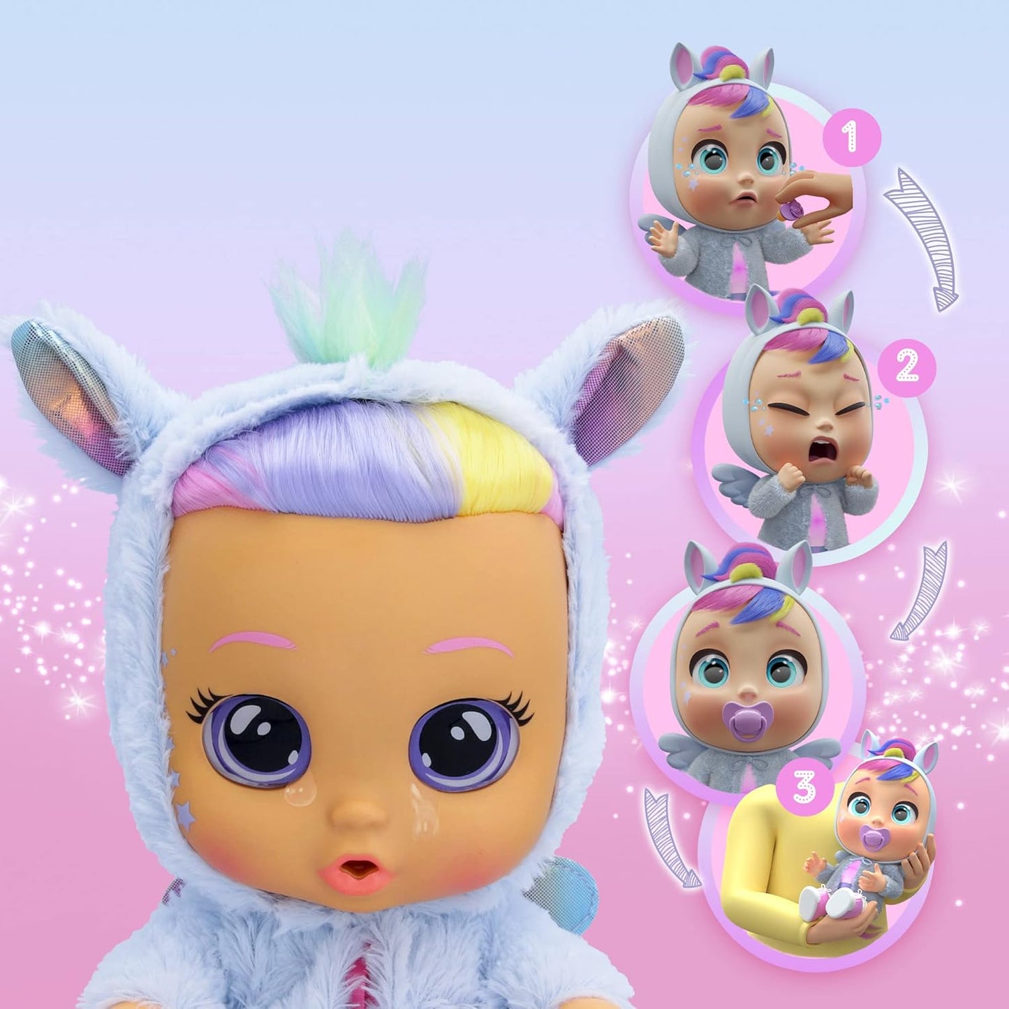 IMC Toys - Cry Babies Dressy Fantasy Jenna