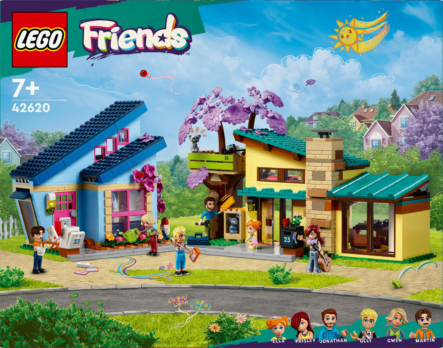 Lego - Le Case Di Olly E Paisley 42620