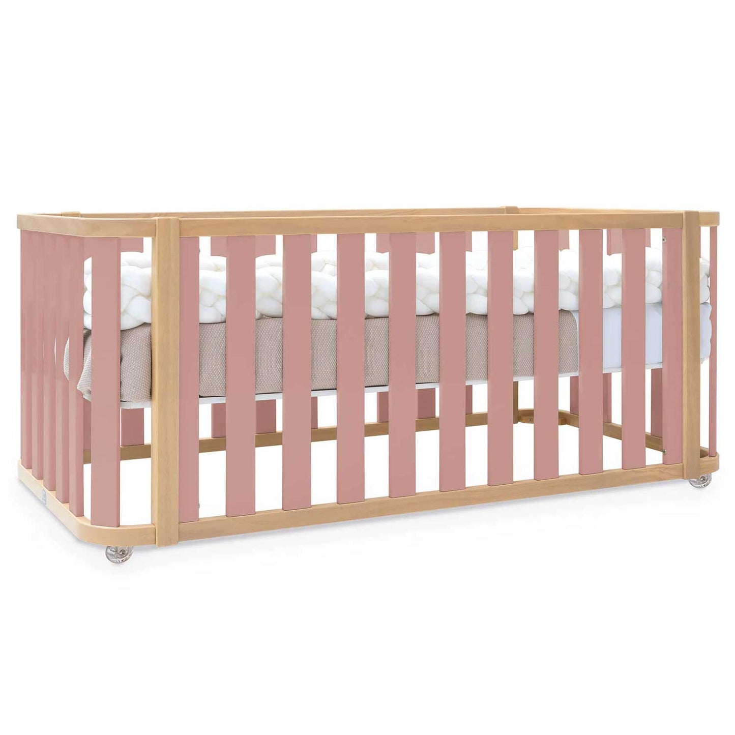 Alondra - Crea Pack Culla Lettino 4in1 + Materasso + Tessile