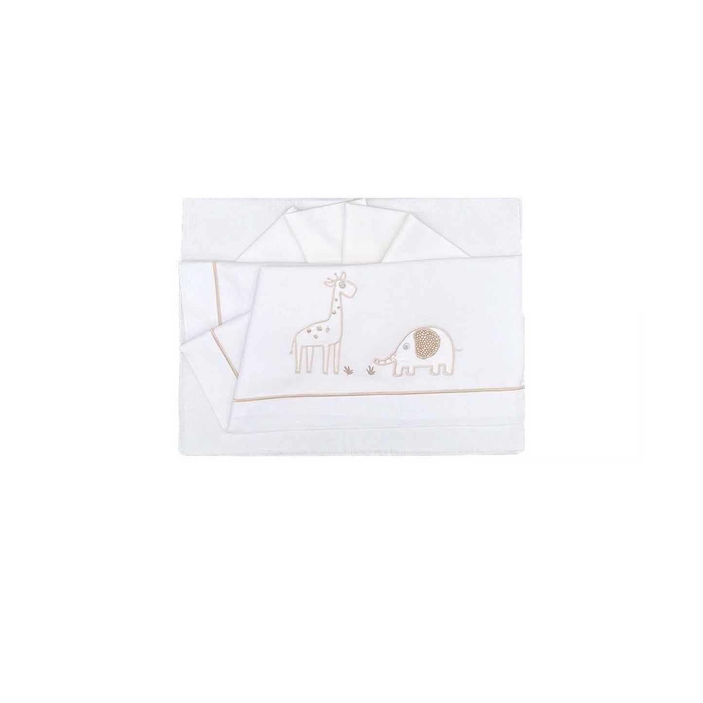 Andy & Helen - Lenzuolo Sotto Per Culle/Letti 100x130 Cm