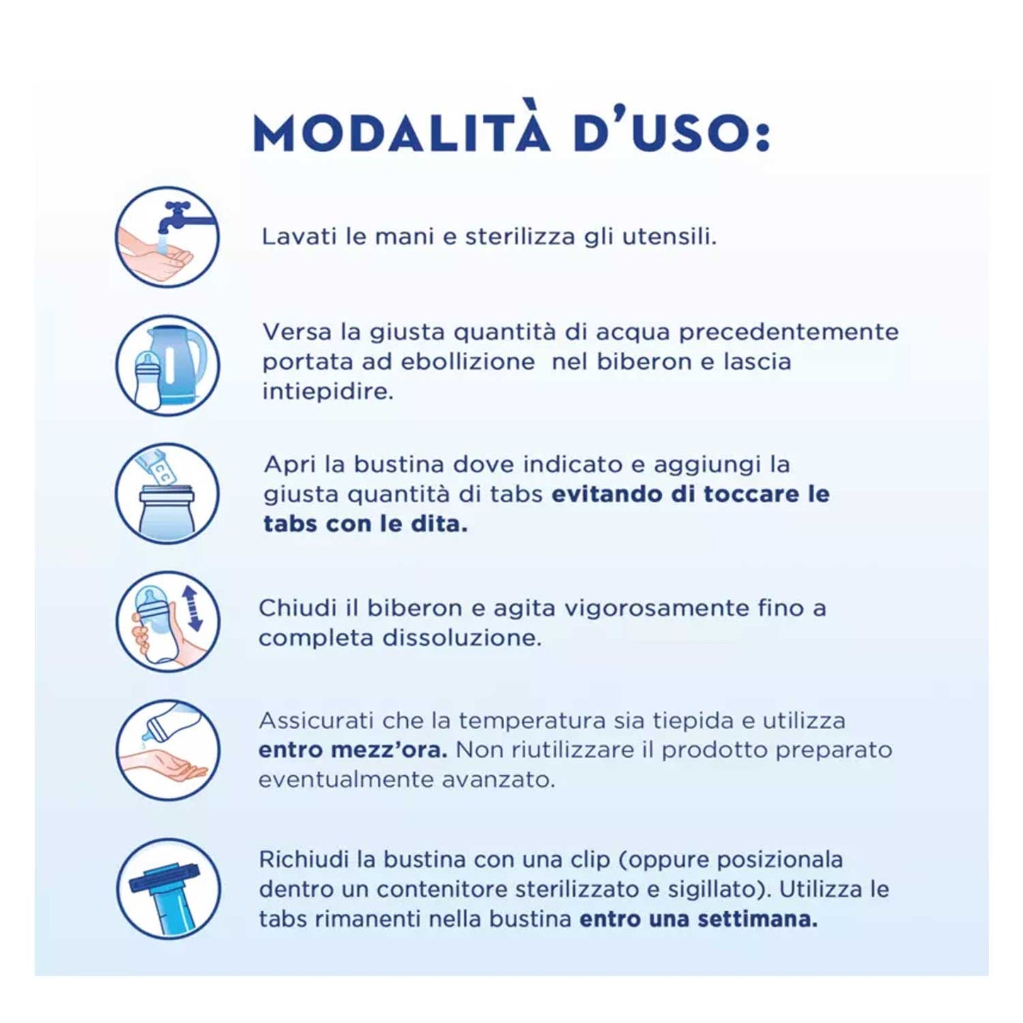 Aptamil - Latte Nutribiotik 1: 105 Tabs In 21 Bustine